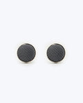 Twill Silk Cufflinks - Grey