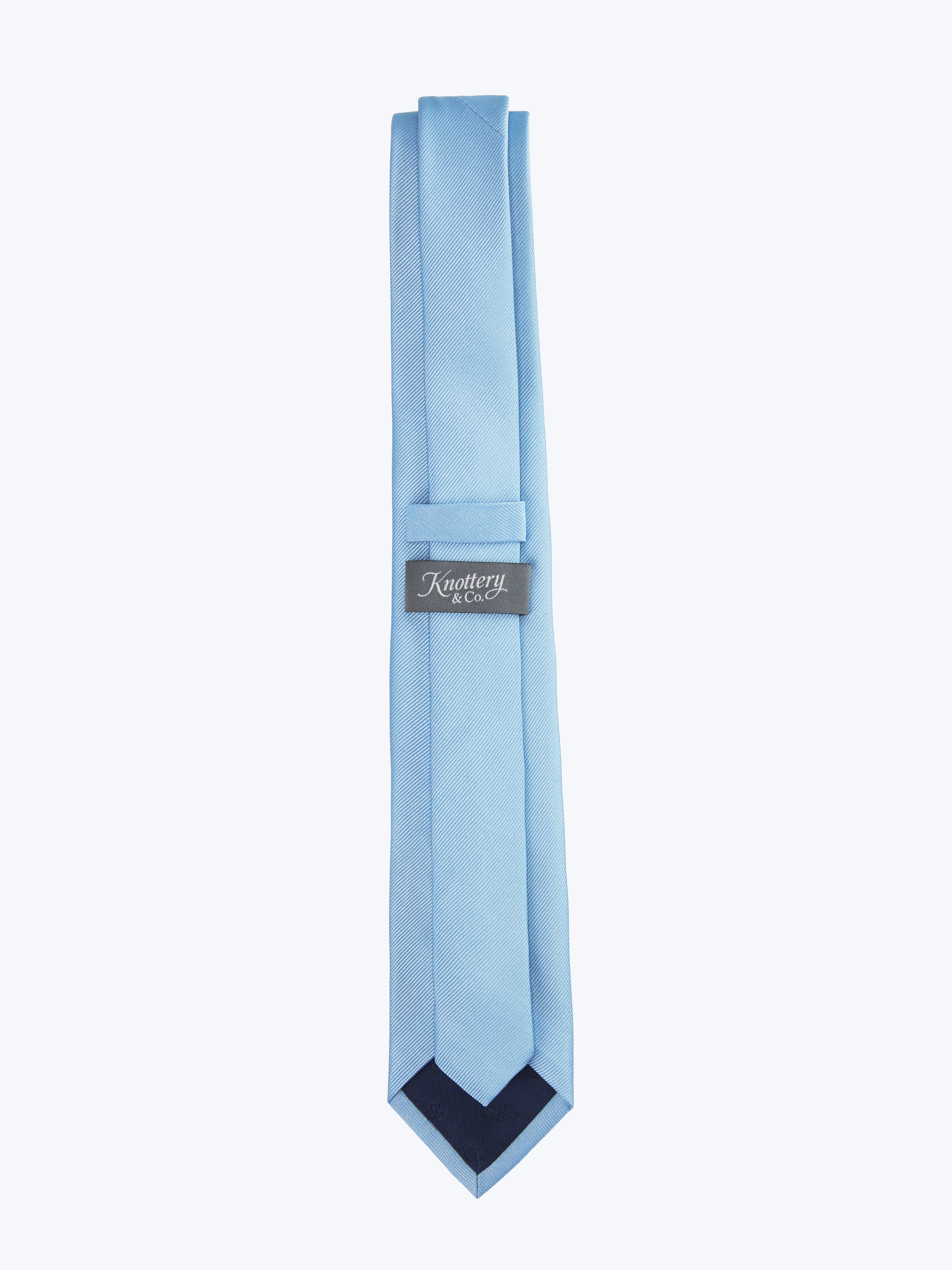 Twill Silk Tie - Sky Blue
