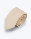 Twill Ivory Silk Tie - KNOTTERY & CO. Silk Tie