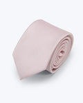 Twill Pink Silk Tie - KNOTTERY & CO. Silk Tie