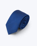 Twill Cobalt Blue Silk Tie - KNOTTERY & CO. Silk Tie