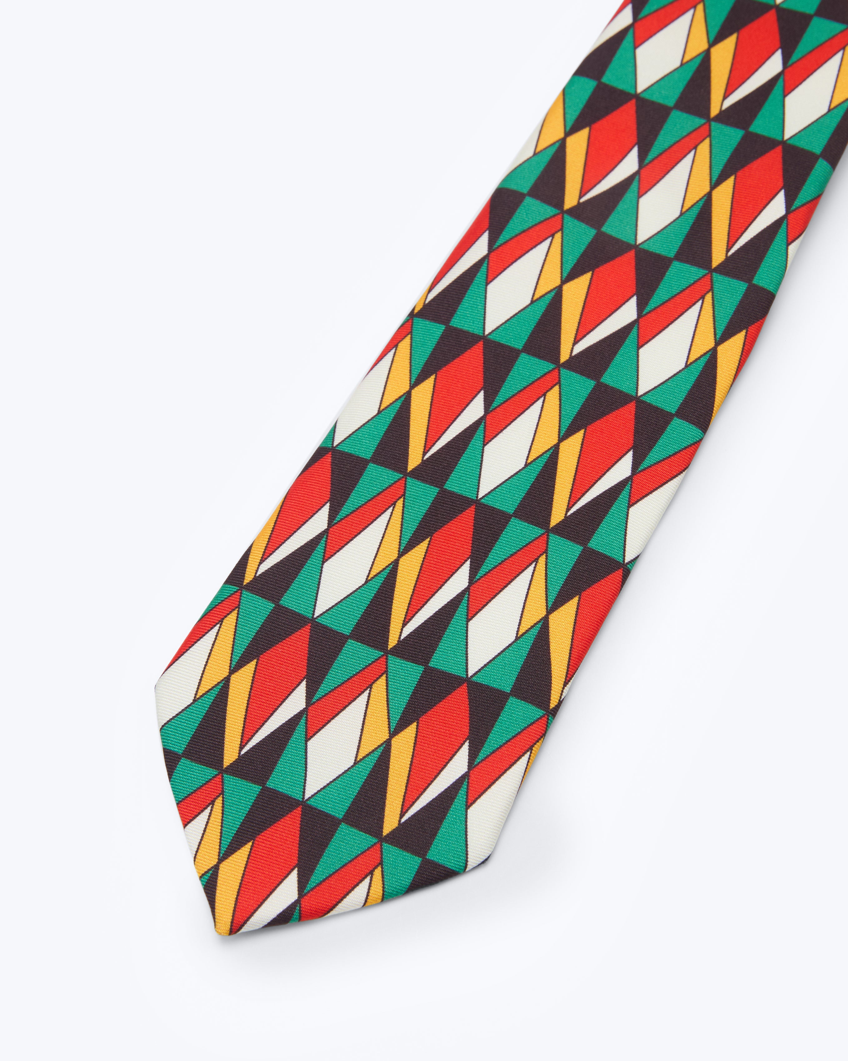 Heritage Prism Multicolor Silk Tie - KNOTTERY & CO. Silk Tie