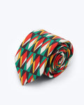 Heritage Prism Multicolor Silk Tie - KNOTTERY & CO. Silk Tie
