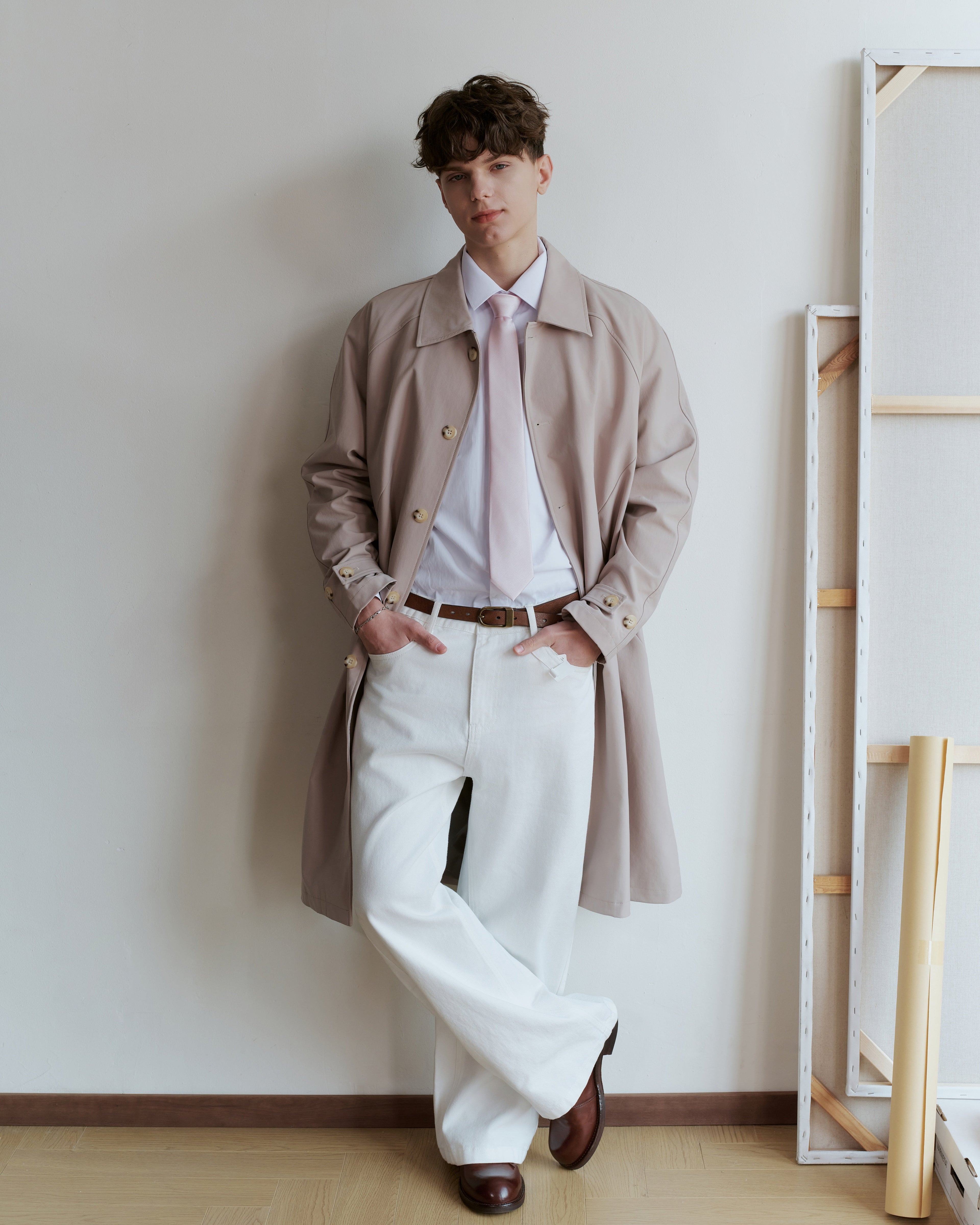 Twill Silk Tie - Pink