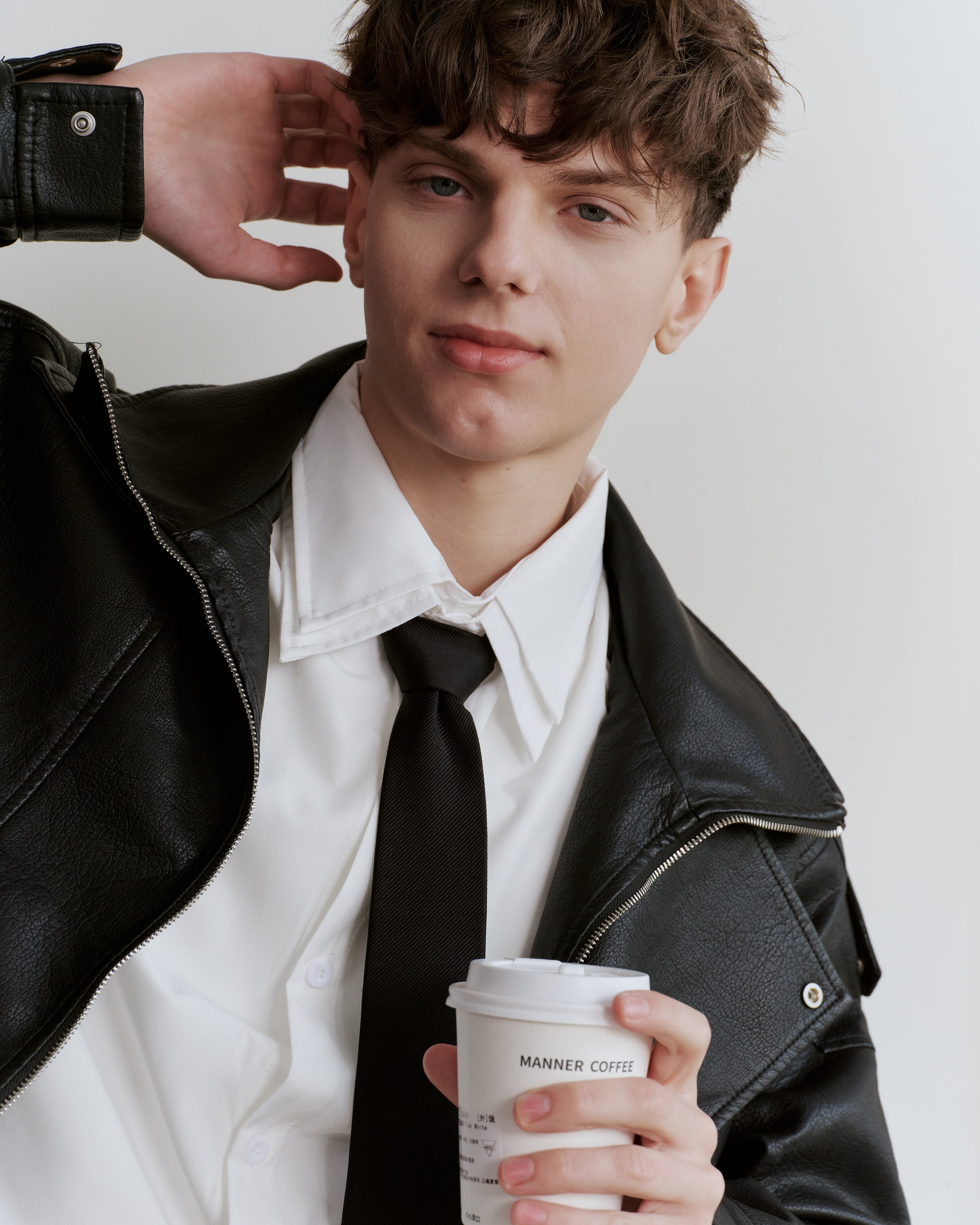 Twill Silk Tie - Black