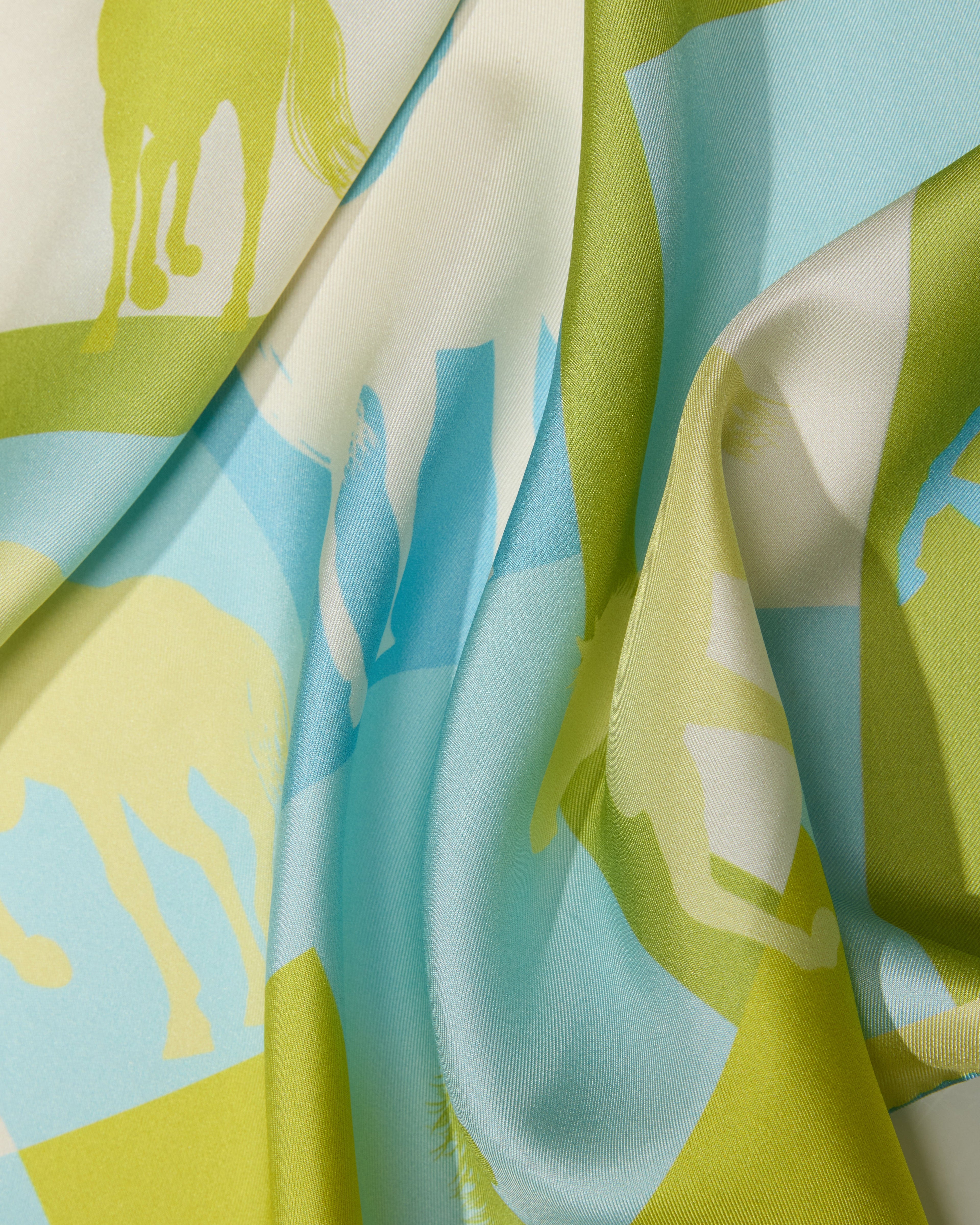 Cavalier Silk Bandana - Sky Blue