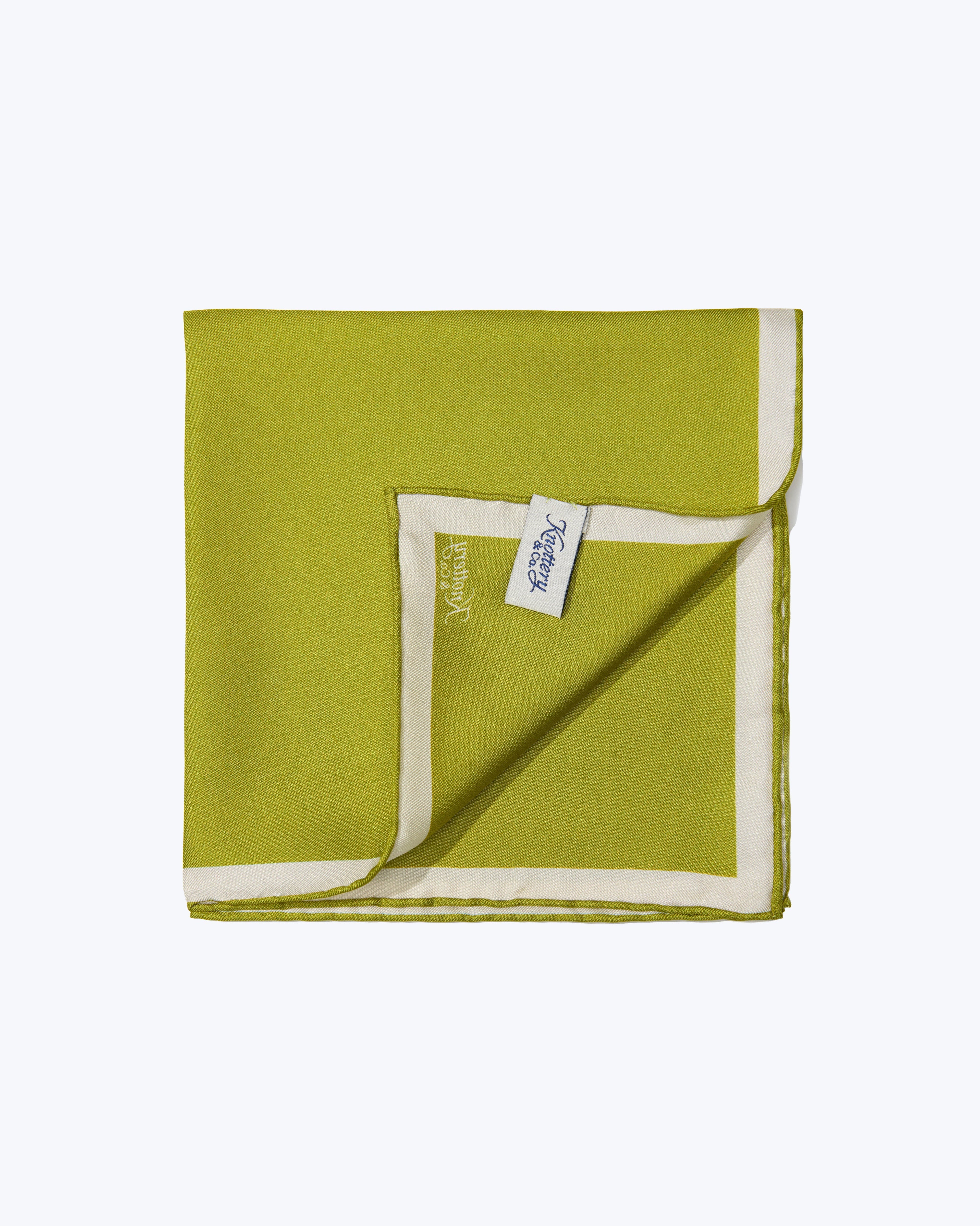 Sophistique Silk Pocket Square - Mustard
