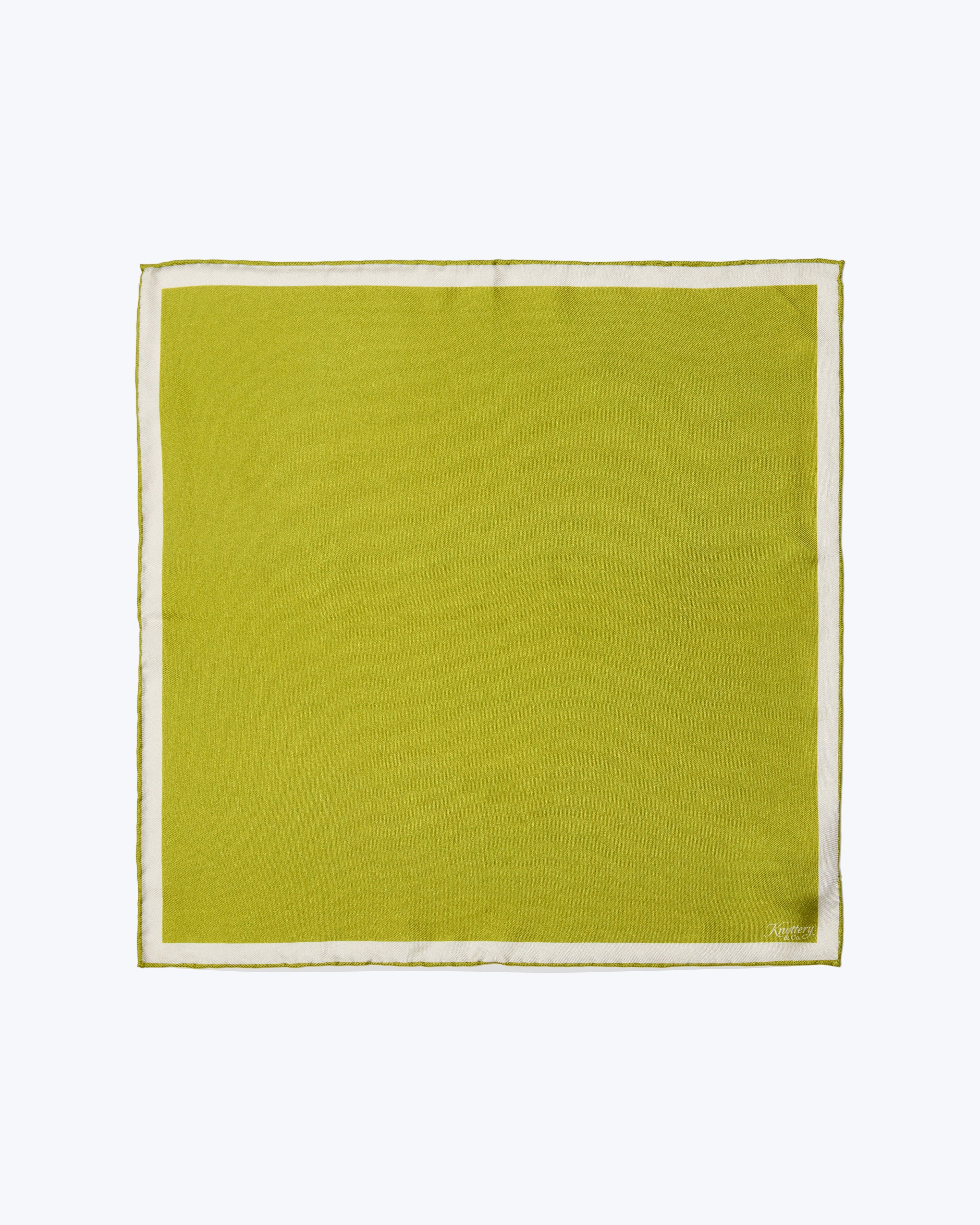 Sophistique Silk Pocket Square - Mustard