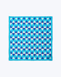 Diamond Silk Pocket Square - Sky Blue