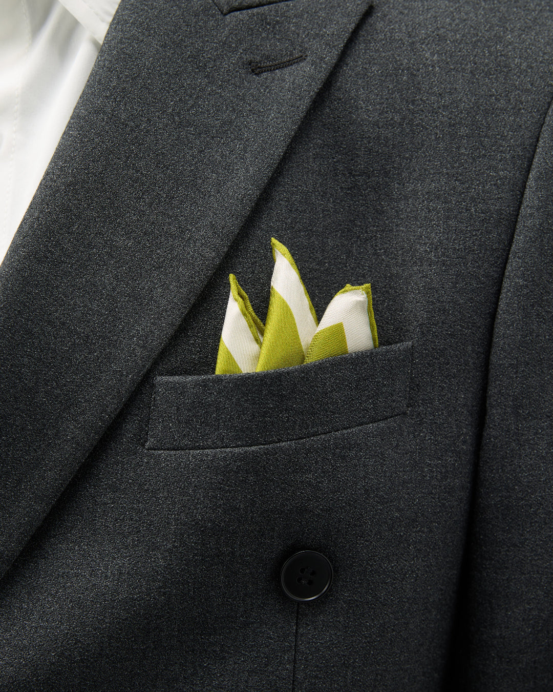 Sophistique Silk Pocket Square - Mustard