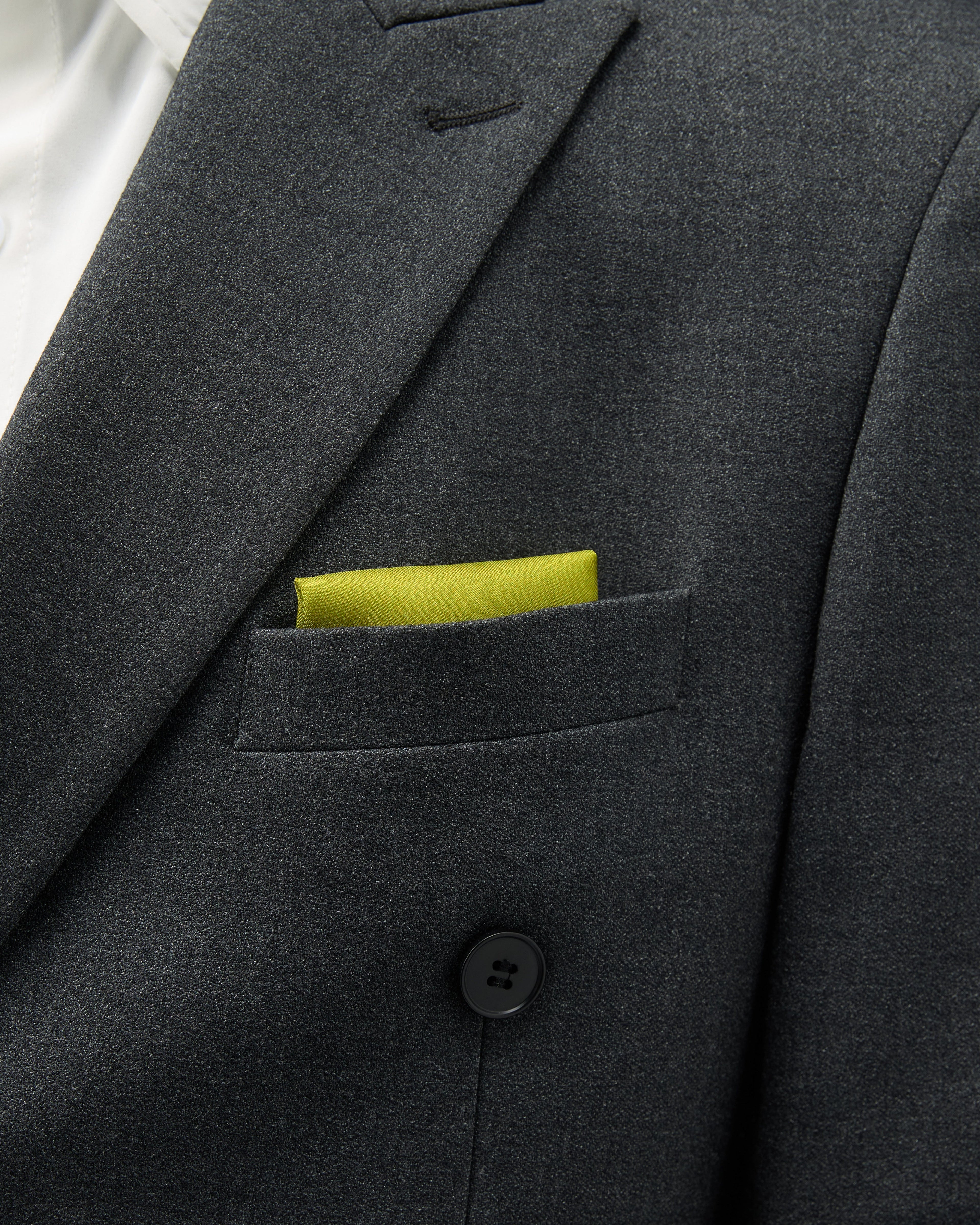 Sophistique Silk Pocket Square - Mustard