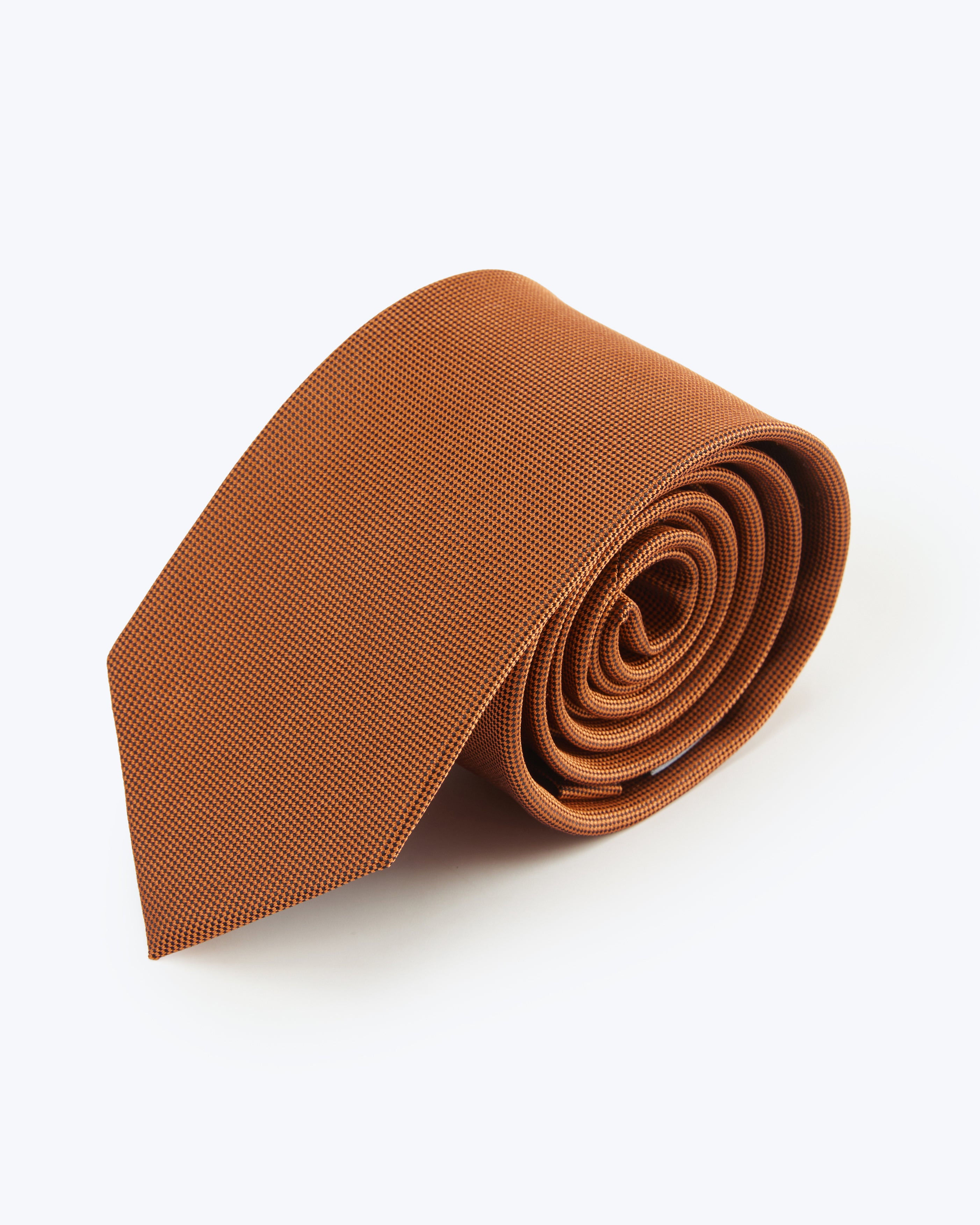 Twill Silk Tie - Cinnamon