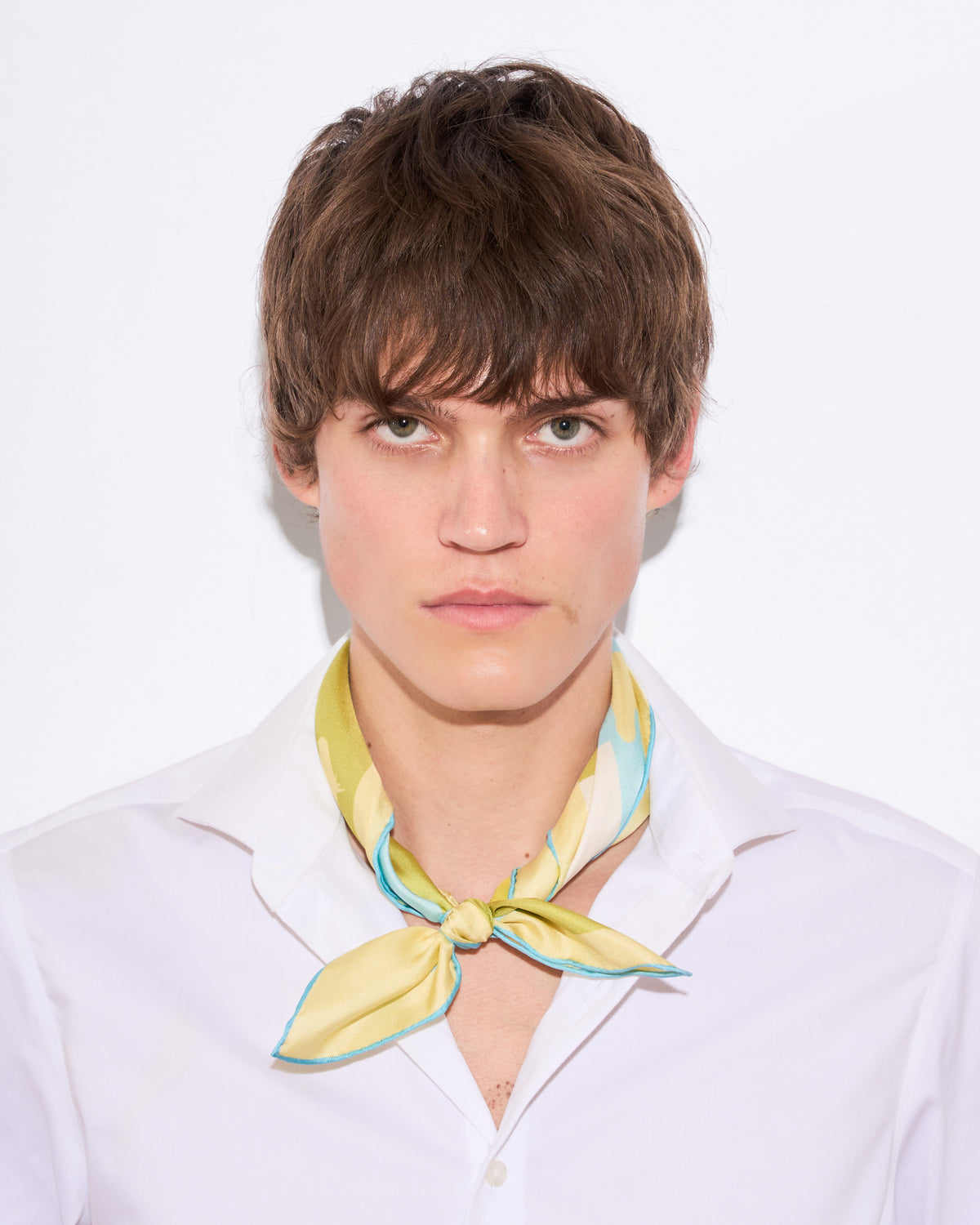 Cavalier Silk Bandana - Sky Blue