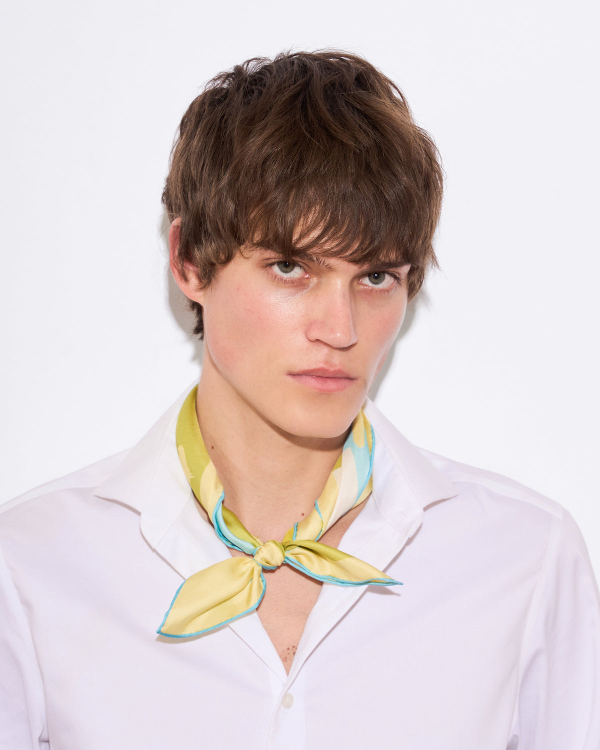 Cavalier Silk Bandana - Sky Blue